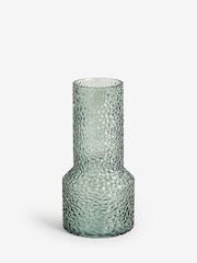 Green Textured Glass Medium Vase - Image 2 of 4