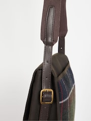 Barbour® Green Classic Tartan Whitley Cross-body Bag - Image 5 of 8