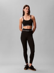 Calvin Klein Black Low Support Quick Dry Sports Bra - Image 4 of 7