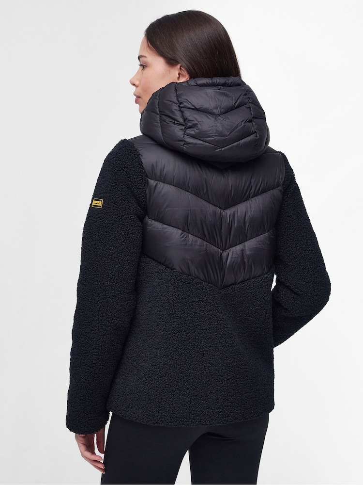 Barbour® International Black Divine Teddy Fleece - Image 2 of 6