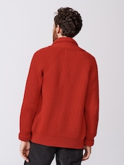 Aubin Earl Shawl Collar Wool Cardigan - Image 2 of 8