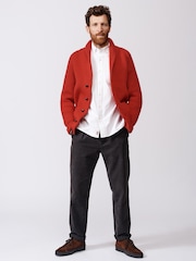 Aubin Earl Shawl Collar Wool Cardigan - Image 3 of 8