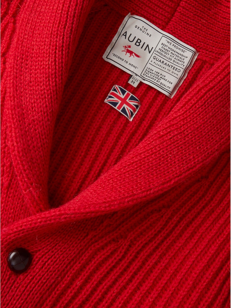 Aubin Earl Shawl Collar Wool Cardigan - Image 8 of 8