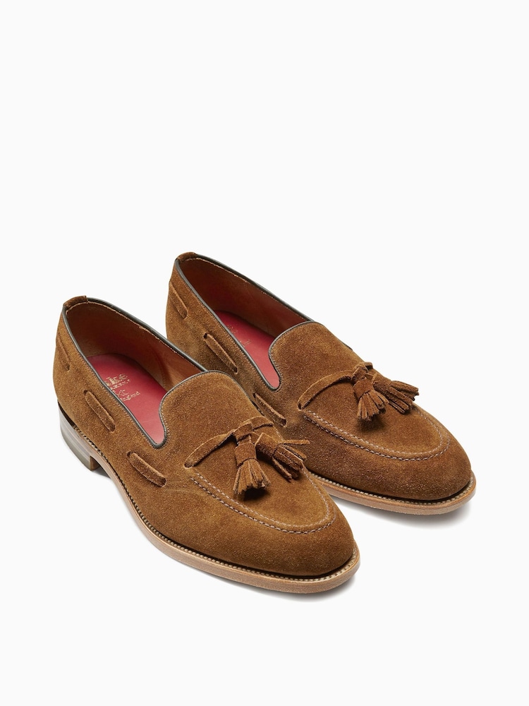Tan Brown Loake For Next Suede Loafers - Image 1 of 5