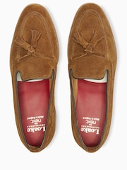 Tan Brown Loake For Next Suede Loafers - Image 4 of 5