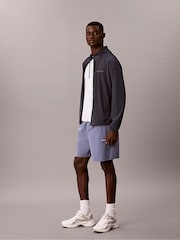 Calvin Klein Blue Water-Repellent Performance Gym Shorts - Image 3 of 6