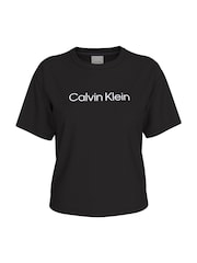 Svart - Calvin Klein Breathable Quick-Dry Travel T-Shirt - Bilde 6 av 6