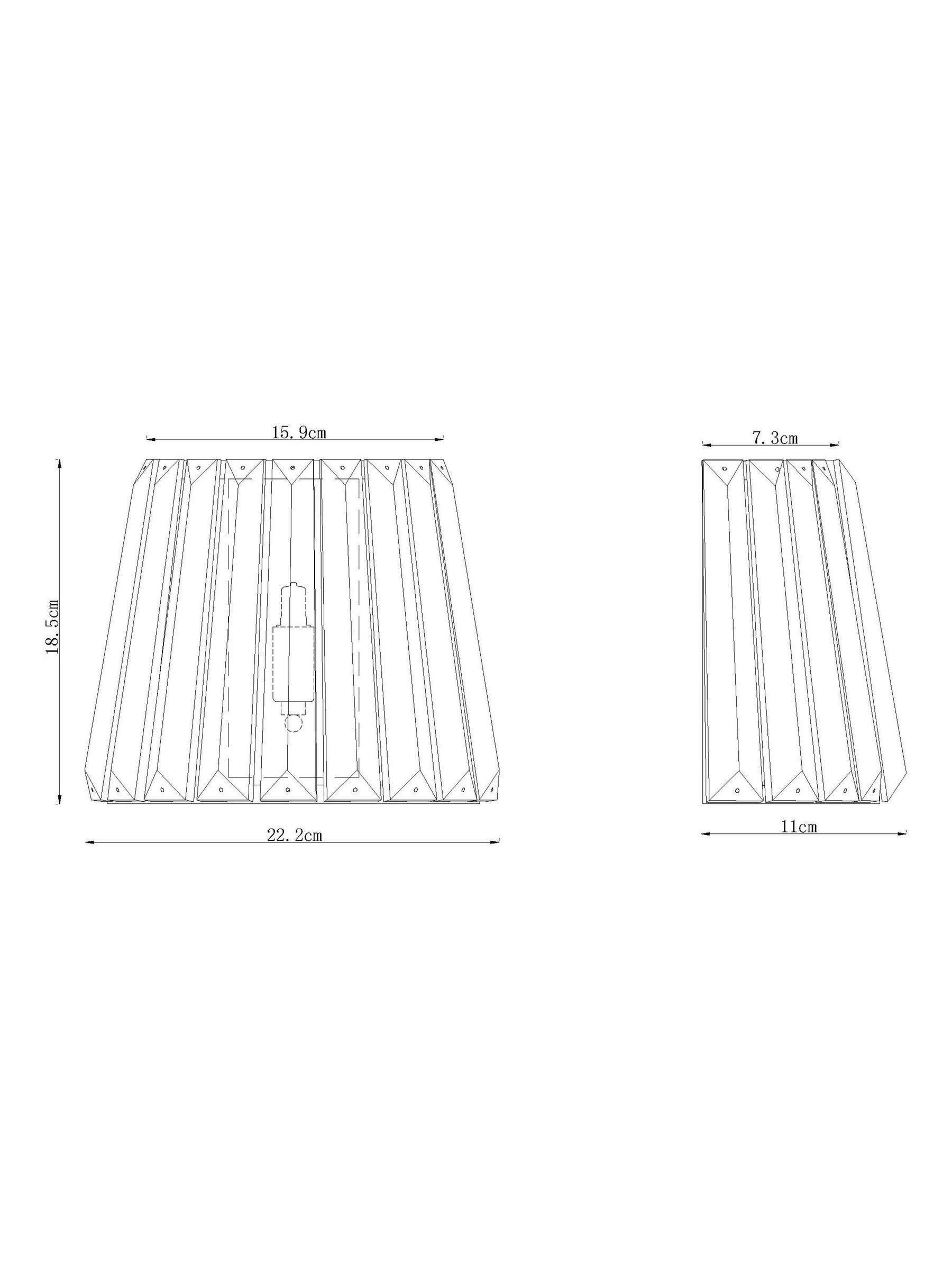 Next leila wall light top