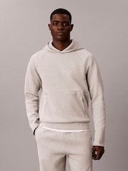 Grå - Calvin Klein Performance dobbeltstrikket genser - Bilde 1 av 1