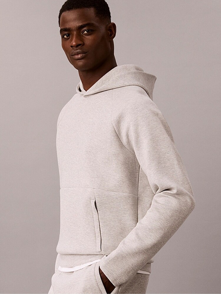 Calvin Klein Grey Performance Double-Knit Sweatshirt - Image 5 of 5