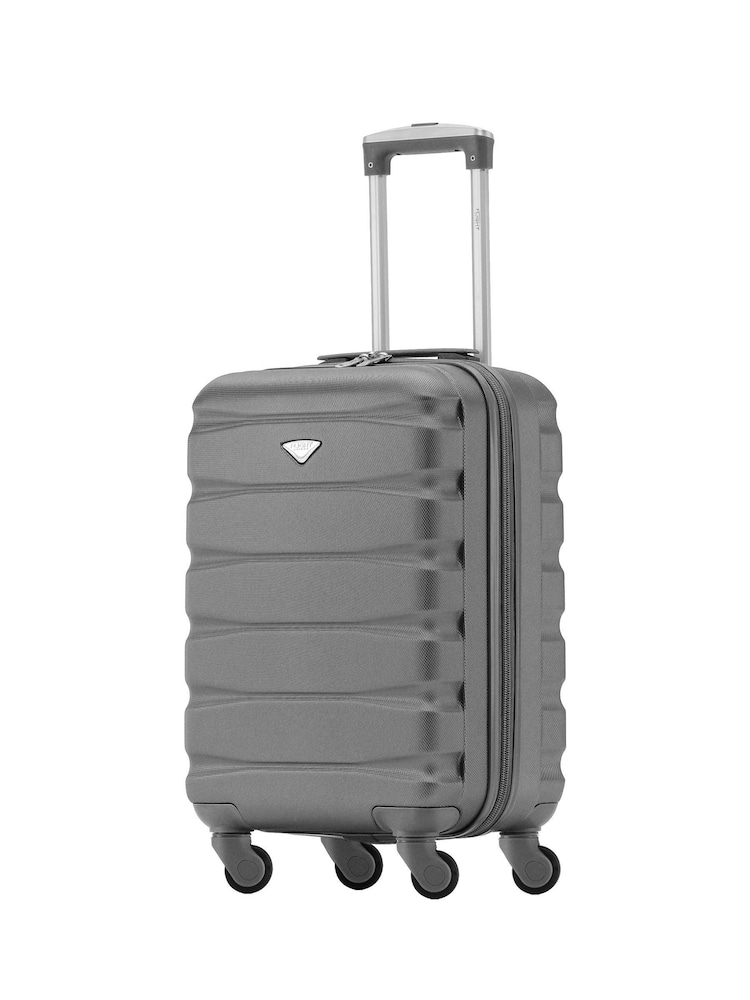 Flight Knight 56x36x23cm 4 Wheel ABS Hard Case Cabin Carry On Hand Luggage - Image 1 of 7 Flight Knight 56x36x23cm 4 Wheel ABS Hard Case Cabin Carry On Hand Luggage - Image 1 of 7