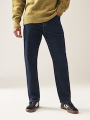 Indigo Rinse Classic Stretch Relaxed Fit Jeans - Image 1 of 9