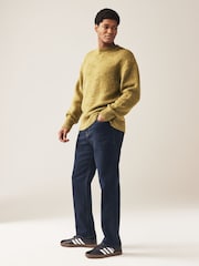 Indigo Rinse Classic Stretch Relaxed Fit Jeans - Image 3 of 9