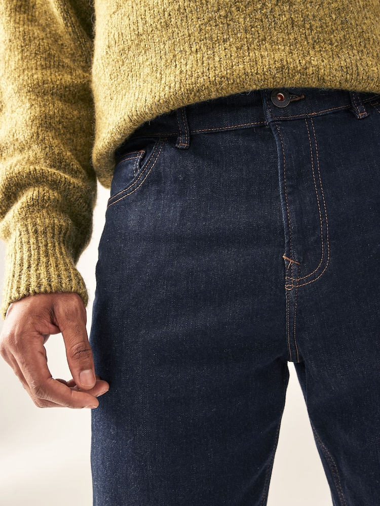 Délavage Indigo - Coupe classique extensible et décontractée Jeans - Image 5 of 9