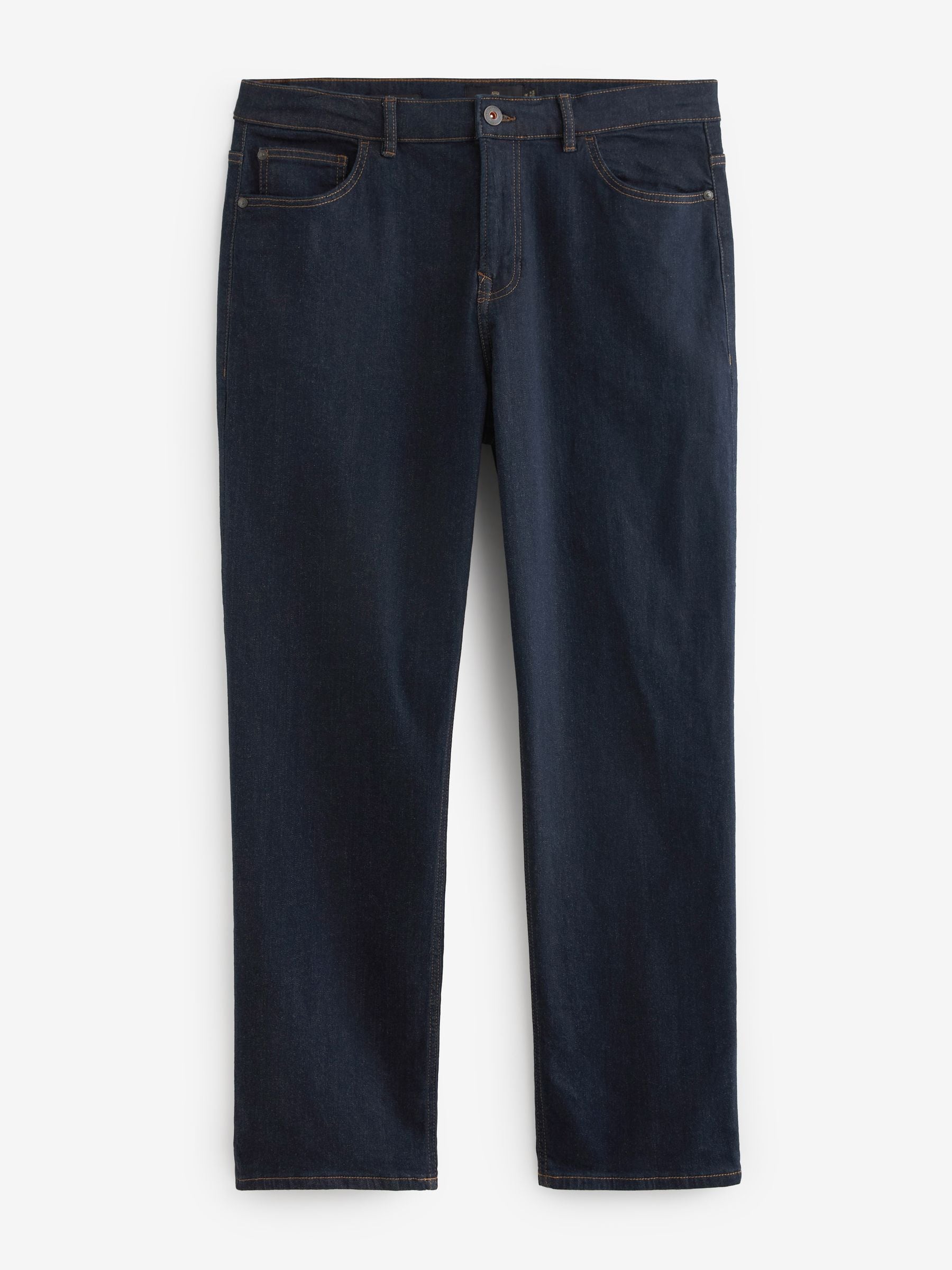 生まれのブランドで Classic Rinse Indigo Buy Stretch USA Next from Jeans Fit Relaxed パンツ