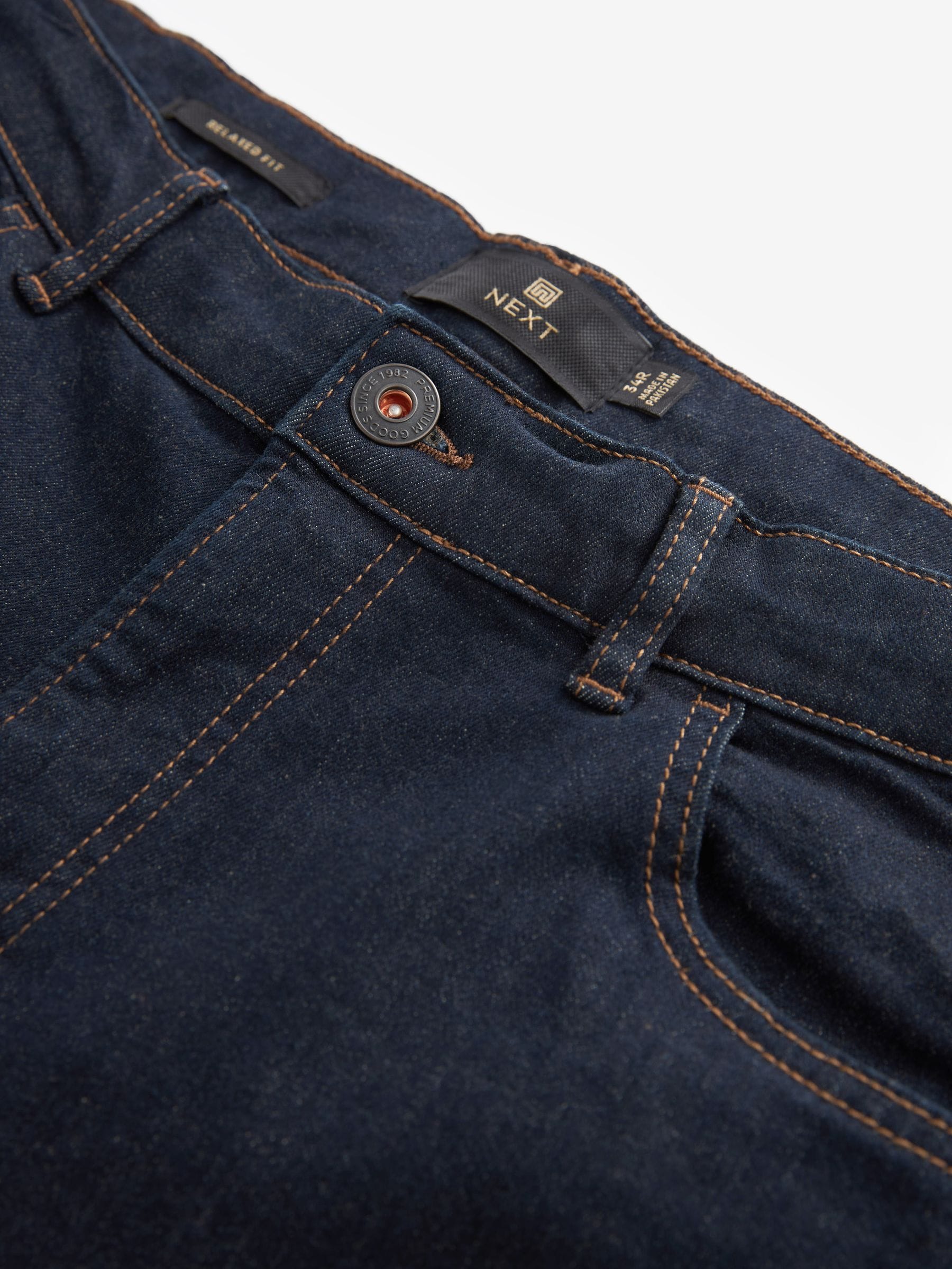 Buy Indigo Rinse Classic Stretch Relaxed Fit Jeans from Next USA Buy Indigo Rinse Classic Stretch Relaxed Fit Jeans from Next USA
