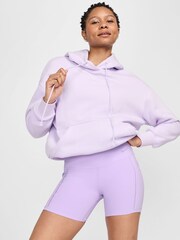Nike Lilac Purple Universa High Waisted 5 Cycling Shorts - Image 1 of 8