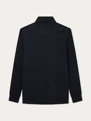 Hackett Men Black London Rugby Shirt - Image 6 of 7