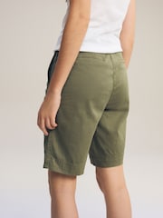 Navy/Khaki Chinos Knee Length Shorts 2 Pack - Image 3 of 6