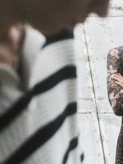 AllSaints Brown Tia Alessandra Dress - Image 10 of 11