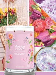 Yankee Candle Purple Signature Large Tumbler Hand Tied Blooms Scented Candle - Image 3 of 3