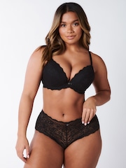Boux Avenue Mollie Lace Padded Plunge Bra - Image 3 of 4