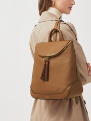 Radley London Milligan Street Medium Zip-Around Brown Backpack - Image 1 of 5