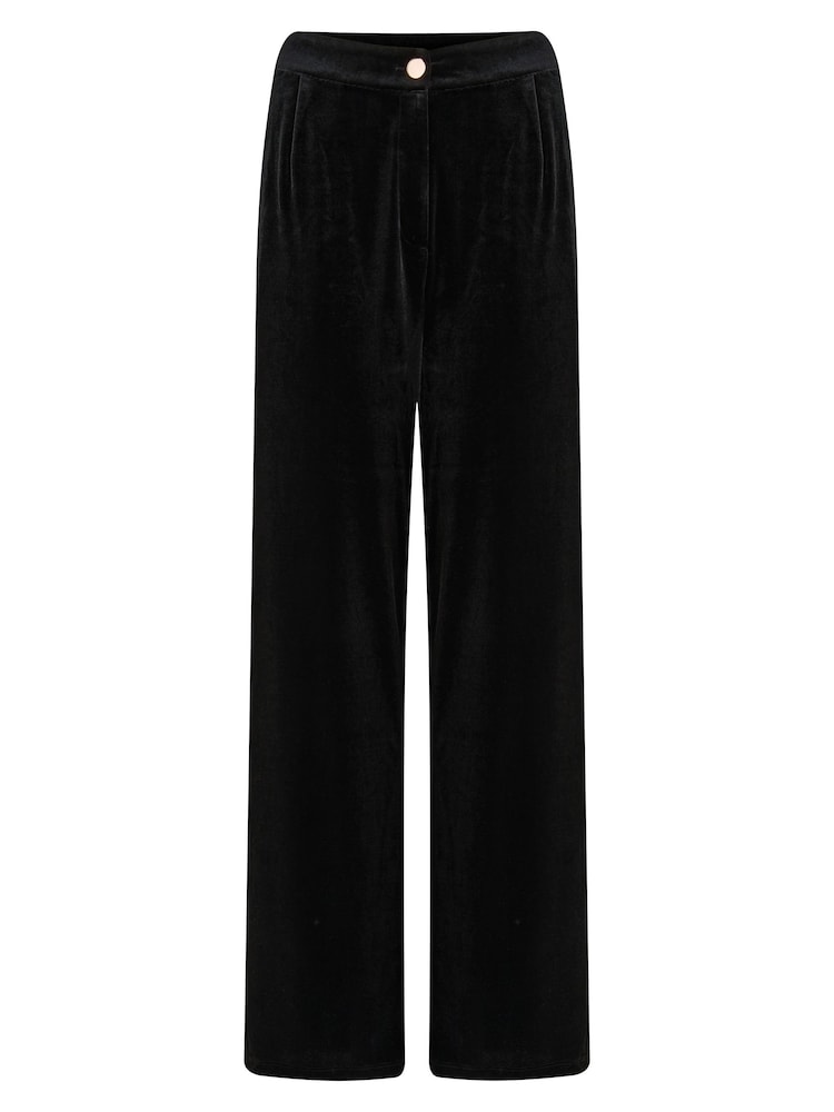 Pour Moi - Harriet - Stretchfluwelen broek met wijde pijpen - Image 3 of 4