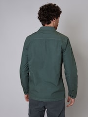 Threadbare Green Chrome Lightweight Jacket - Image 2 of 4