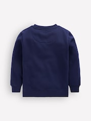 Boden Blue Applique Sweatshirt - Image 2 of 3