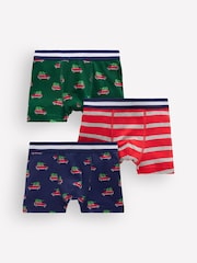 Boden Green Boxers 3 Pack - Image 1 of 3