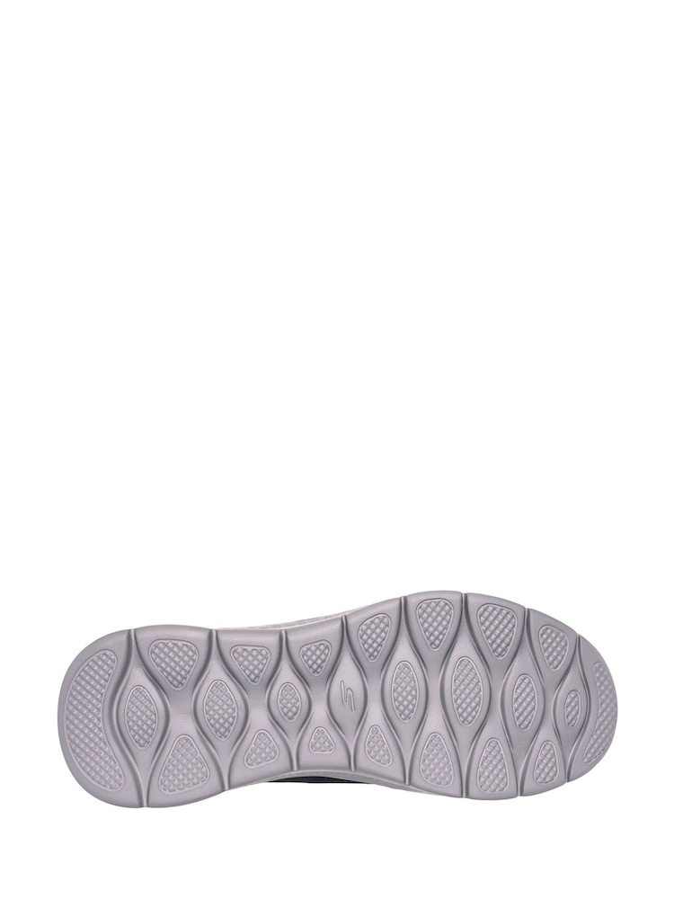 Skechers Grey Chrome Mens Go Walk Slip In Trainers - Image 3 of 3