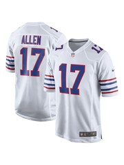 Nike White NFL Buffalo Bills Alternate Game Jersey - Josh Allen - Image 1 of 3