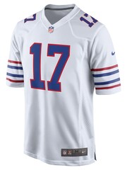 Nike White NFL Buffalo Bills Alternate Game Jersey - Josh Allen - Image 2 of 3