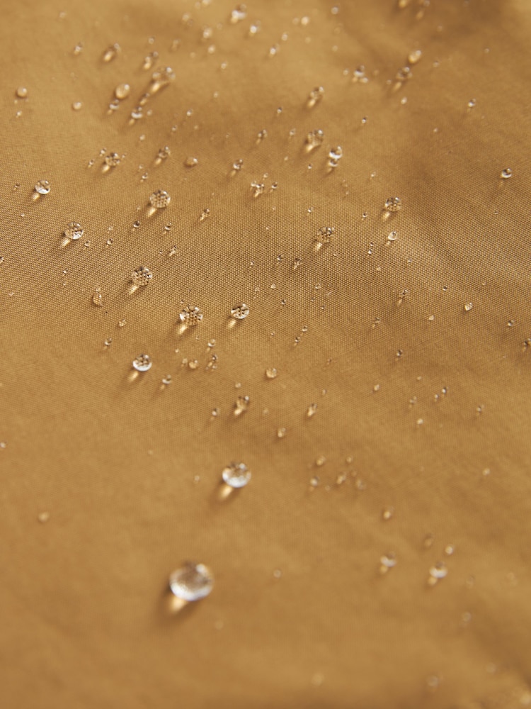 Camel Brown Shower Resistant Rain Jacket - Image 10 of 10