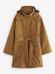 Camel Brown Shower Resistant Rain Jacket - Image 7 of 10