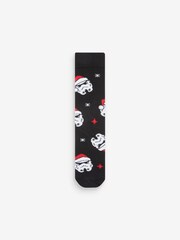 Star Wars Pattern Christmas Licence Socks 4 Pack - Image 4 of 5