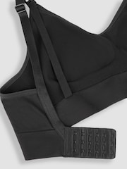 Emma Jane Black and White 2-Pack Cotton Seamless Nursing Bras - Image 10 of 11