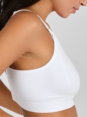 Emma Jane Black and White 2-Pack Cotton Seamless Nursing Bras - Image 7 of 11
