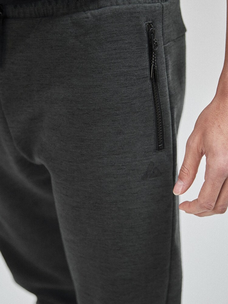 Charcoal Grey Inject Slim Active Tech Joggers - Image 3 of 6