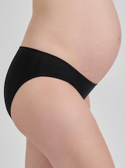 JoJo Maman Bébé Black 3-Pack Maternity Knickers - Image 3 of 3