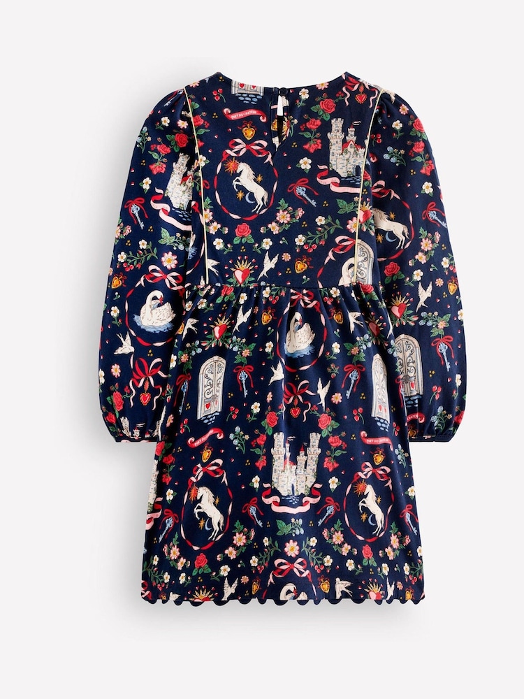 Asul - Boden Mabel Twirly Sparkle Dress - Larawan 2 ng 3