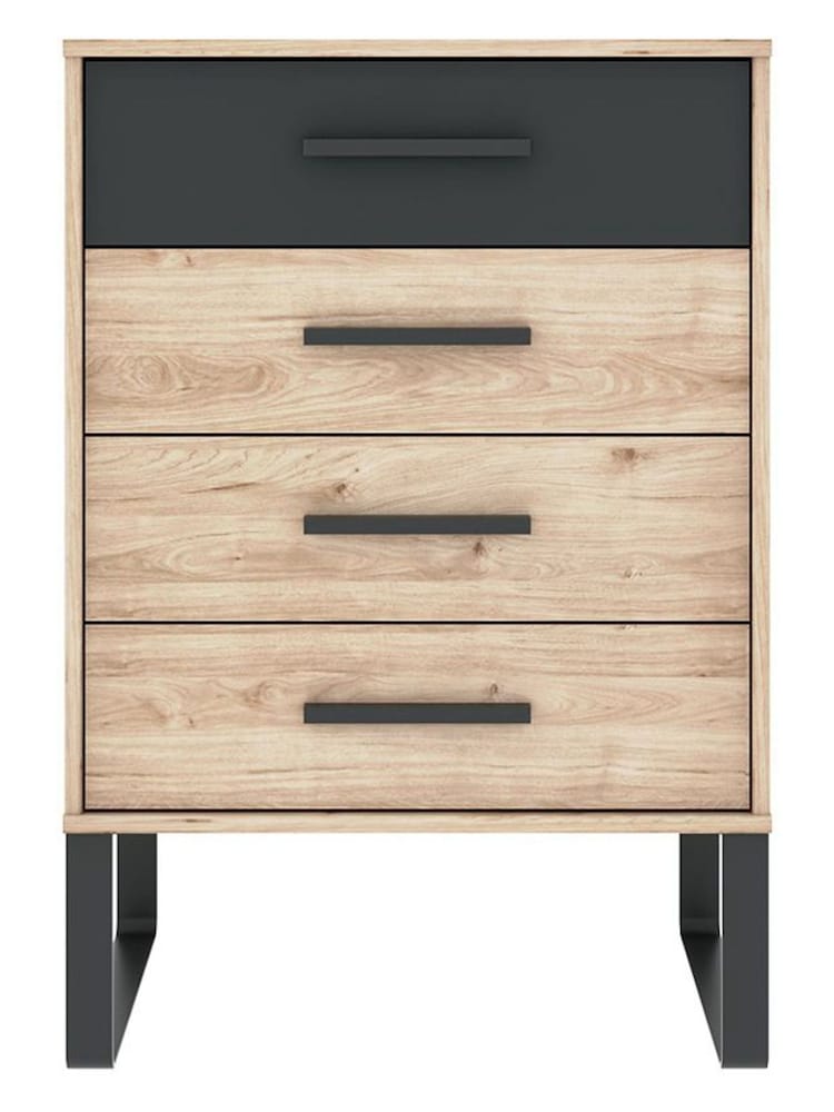Wiemann Oak Jenson Chest of 4 Drawer Drawers - Image 2 of 2