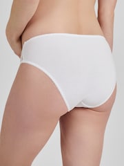 Weiß - Jojo Maman Bébé Slips mit Spitzenbesatz im 3er-Pack (Umstandsmode) - Bild 3 von 5