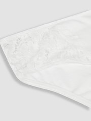 Weiß - Jojo Maman Bébé Slips mit Spitzenbesatz im 3er-Pack (Umstandsmode) - Bild 5 von 5