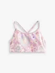 Blumenmuster in Lila - Bikini (3–16 J.) - Bild 6 von 10