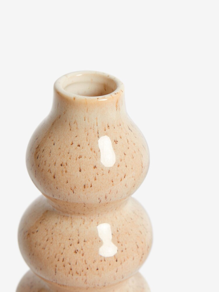 Natural Wiggle Crackle Glaze Ceramic Small Vase - Image 3 of 3