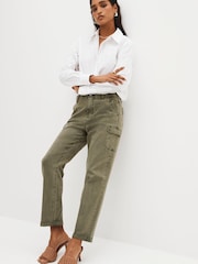 Paige Green Drew Cargo Vintage Jeans - Image 1 of 5