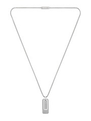 BOSS Silver Dual Stainless Steel Dog Tag Necklace - Image 1 of 3