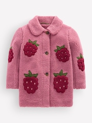 Boden Pink Borg Interest Jacket - Image 1 of 3
